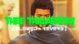 THEE THALAPATHY[SLOWED REVERB] |THALAPATHY VIJAY | VARISU |THALAPATHY SONG LOFI | XPERT MELODY