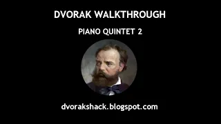 Antonin Dvorak - Piano Quintet 2 (full analysis)