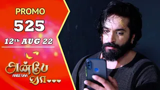 ANBE VAA | Episode 525 Promo | அன்பே வா | Virat | Delna Davis | Saregama TV Shows Tamil