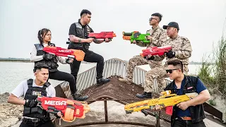 Nerf Guns War :  S.W.A.T Seal Team Nerf Guns Fight Big Boss Black Hat The Rise of Darkness