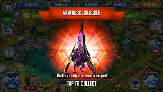 NEW UNLOCK BOSS VALKYRIE 77 MAX LV 40 | JURASSIC WORLD THE GAME