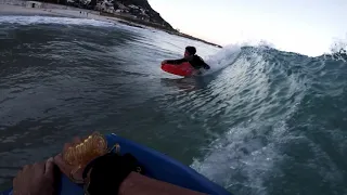 Shallow Reefs and Closeouts   BodyBoarding Cape Town