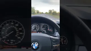 BMW 535i f10 acceleration 0-100 km/h  (0-60 ml/h) stock