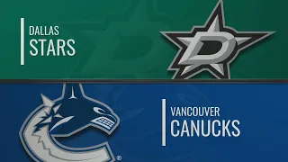 Даллас - Ванкувер | НХЛ обзор матчей 14.11.2019г. | Dallas Stars vs Vancouver Canucks