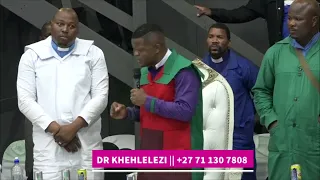 DR KHEHLELEZI @ JHB UNCAMELE UKUKHULEKELA ABANTU ESIKHUNDLENI SOKUDLA EMVA KWENKONZO YASEBUSUKU.