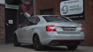 Skoda Octavia vRS Resonator Delete Performance Exhaust by Cobra Sport Exhausts