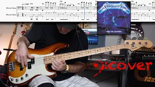 Metallica - For Whom The Bell Tolls - Bass Cover with Tabs in 4K