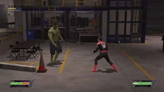 WWE 2K22 Hulk VS Spider-Man Req. 1 VS 1 Backstage Brawl