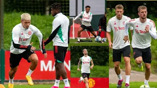 MAN UNITED PLAYERS TRAINING HIGHLIGHTS✅