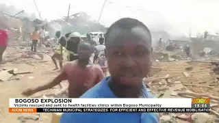 Bogoso Explosion: Motorcycle crashes with explosive truck leading to disaster – Adom TV (20-1-22)