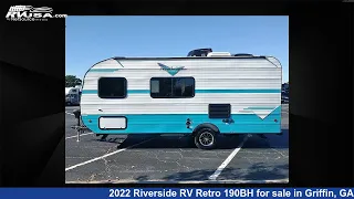 Remarkable 2022 Riverside RV Retro Travel Trailer RV For Sale in Griffin, GA | RVUSA.com