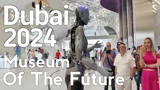 Dubai [4K] Inside the MUSEUM OF THE FUTURE Full Walking Tour 🇦🇪