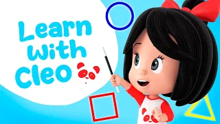 Discover Cleo's magic shapes and more Cleo's educational videos for children