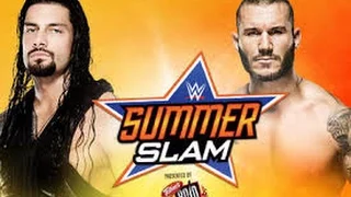 WWE 2K14:Summerslam 2014 Randy Orton vs Roman Reigns