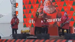 Coca Cola  Самый настоящий новогодний грузовик. МЕГА.