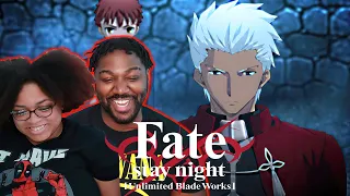 Fate/Stay Night Unlimited Blade Works Reaction | EP 6 & 7 Shirou & Archer vs Caster!