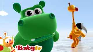 ¡Animales bailando el twist! 🕺​| Canciones infantiles y canciones infantiles 🎵 @BabyTVSP