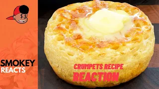 Crumpets, you'll never buy another crumpet from the store  #reaction #crumpets #howto