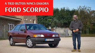 A Ford Scorpio 2.0i tökéletes utazóautó ma is, pedig veterán. Így lesz a hétköznapiból különleges!