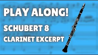 Play Along! Schubert Symphony No. 8 Clarinet Excerpt - Orchestral Track WITHOUT CLARINET