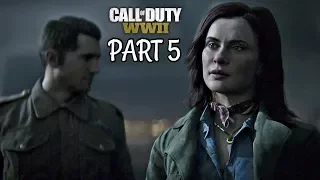 Call Of Duty WW2 Walkthrough Part 5 - LIBERATION | PS4 Pro Gameplay