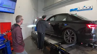 DYNO Result from APR Stage 1 on Audi A4 B9