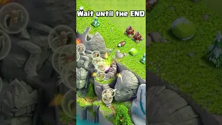 That's why the Eagle has such a high range 🦅 #coc #clashofclans #gaming  #supercell #mobile