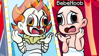 ME CONVIERTI EN PAYASO IT NOOB!! 🤡😱 BEBE NOOB ES EL PAYASO IT EN MINECRAFT ROLEPLAY