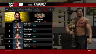 WWE 2K16 my career mode tips