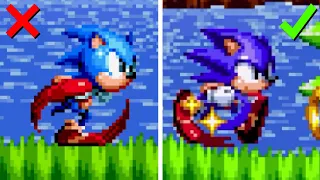 Something is wrong with Sonic?! ~ Sonic Scrambled Eggs Junio Sonic ~ Sonic Mania Plus mods Gameplay