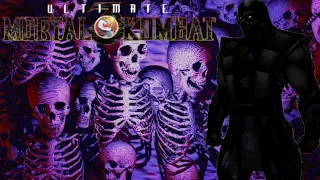 Ultimate Mortal kombat 3 Noob Saibot Very Hard  (Snes) Gameplay