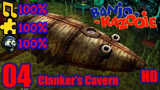 Banjo Kazooie HD 100% Walkthrough Part 4 - Clanker's Cavern