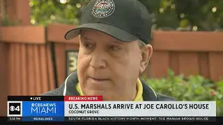 Joe Carollo reacts to U.S. Marshals' visit to his Coconut Grove home