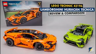 Nice car or parts pack? LEGO Technic 42196 Lamborghini Huracán Tecnica Orange review and comparison