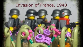 LEGO WW2 - German Invasion of France stop motion