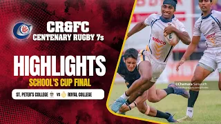 HIGHLIGHTS | St. Peter's v Royal College - CR&FC Centenary Sevens - Cup Final