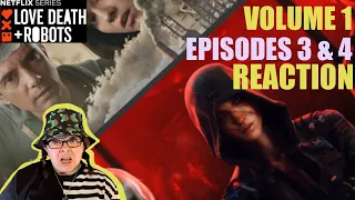 LOVE DEATH & ROBOTS Vol .1 Episode 3 : Ice Age & Episode 4 : Soonie's Edge : REACTION