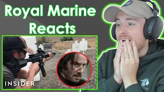 Royal Marine Reacts To How Keanu Reeves Learned To Shoot Guns For 'John Wick' - Movies Insider