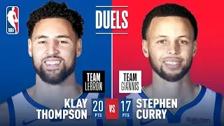 Teammates Turned Opponents; Steph & Klay Duel In Charlotte | 2019 NBA All-Star