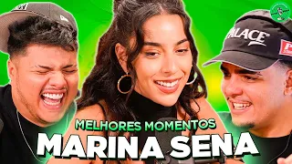 MARINA SENA NO PODPAH - MELHORES MOMENTOS