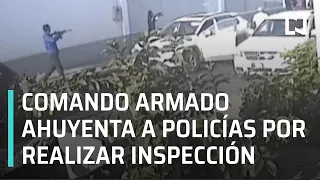 Sujetos armados ahuyentan a policías en Veracruz - Las Noticias