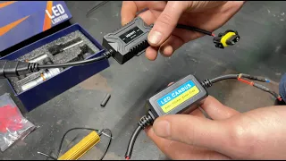 LED Headlight Bulb Resistor Add On For Headlight Bulb Out Code