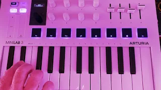 David Guetta - I'm Good (Blue) Arturia MiniLAB 3 Cover