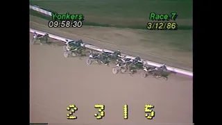1986 Yonkers Raceway - Blasting Cap & Mike Lachance