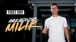 ARKADIUSZ MILIK FIRST DAY AT JUVENTUS | Behind the Scenes #WelcomeMilik