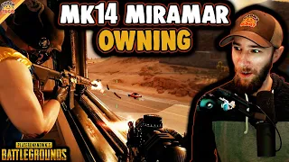Mk14 Miramar Owning ft. HollywoodBob - chocoTaco PUBG Duos Gameplay