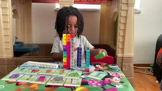 Learn how to add to 10 | NUMBERBLOCKS  Mathlink Cubes #LearnWithElijah