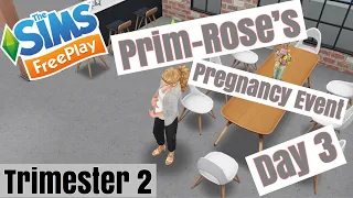 The Sims FreePlay- Pregnancy Event (Day 3) THE BABY BUMP IS HERE | XCultureSimsX