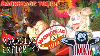 Billy Bob's Wonderland Backstage Tour | Showbiz Pizza Rock-afire Explosion Animatronics MidQwest 45