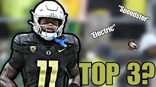 Is Troy Franklin a TOP-3 WR in the 2024 NFL Draft? | Oregon Wide Receiver Scouting Report & Film